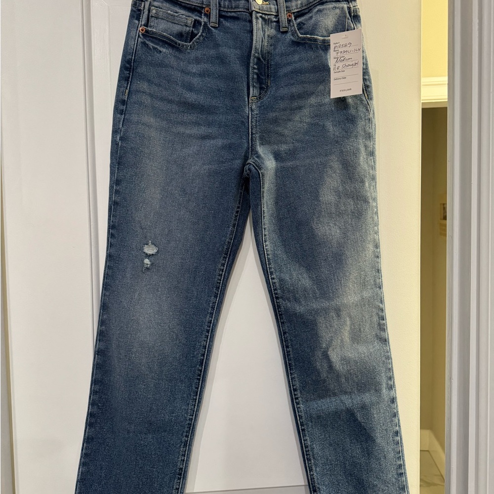 Sneak Peek Classic Blue Denim Jeans
